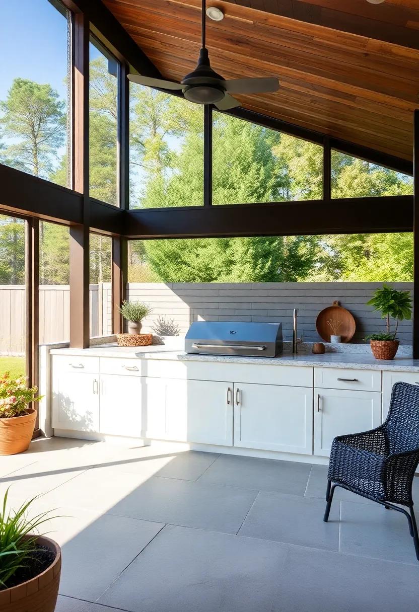 Exploring Sustainable Materials for an Eco-Friendly Outdoor Kitchen Design