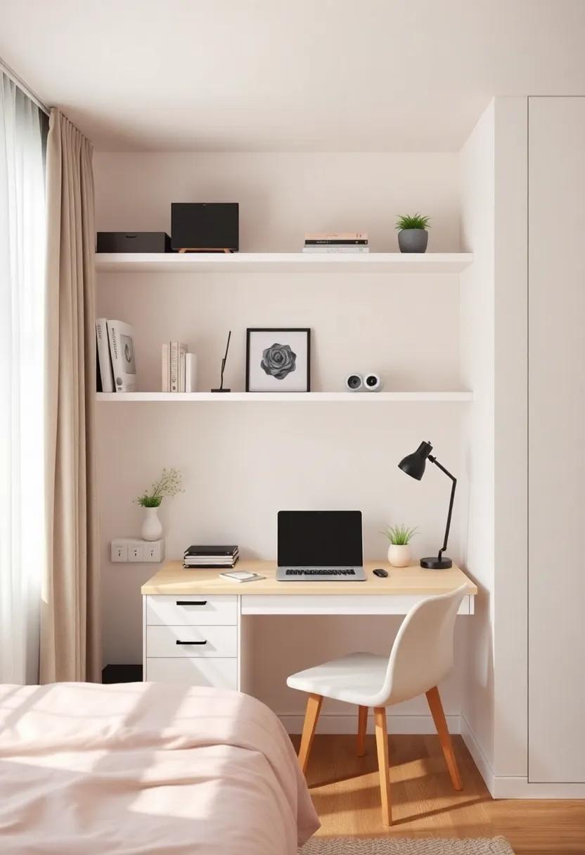 Vertical Space Utilization: Shelving and Organizers Above the ⁤Desk