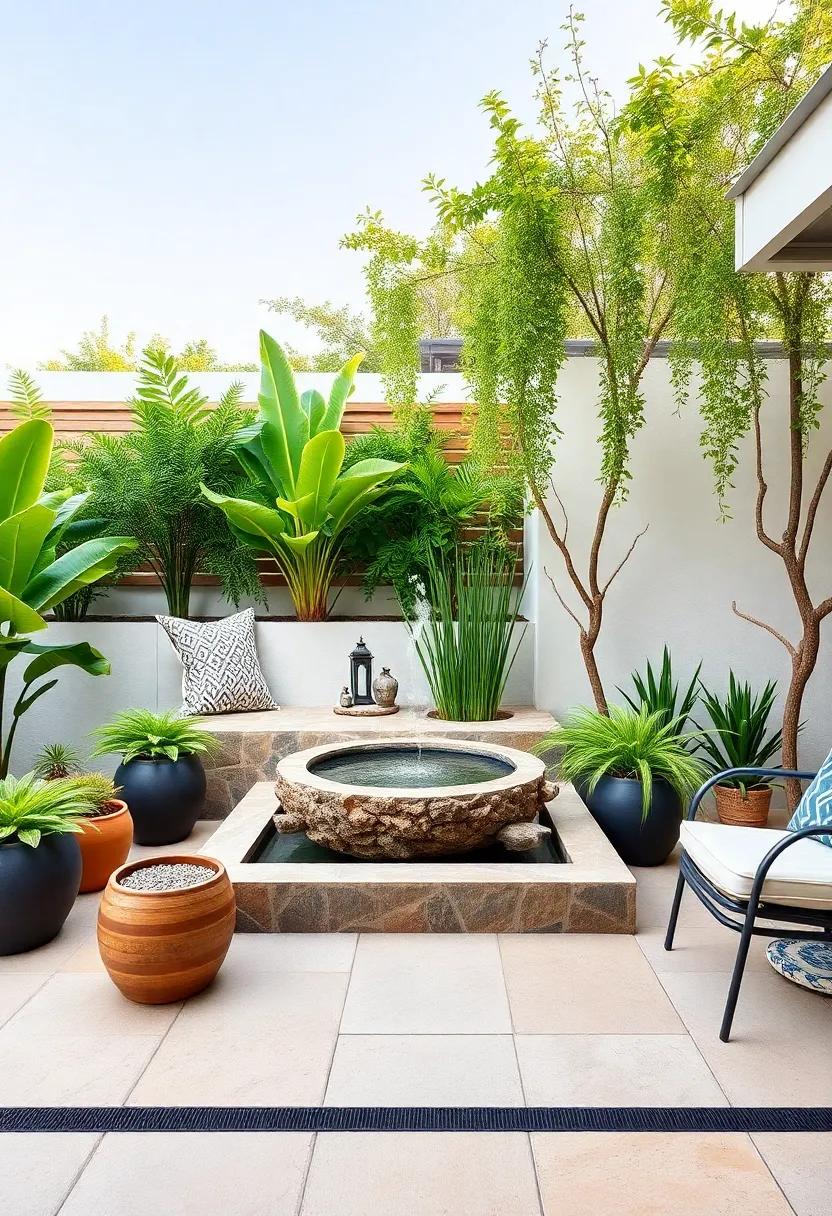 Incorporating Water Features for Relaxation and Serenity in Limited Spaces