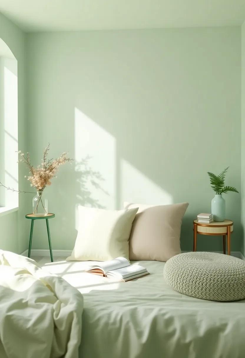 A ‌Cozy Nook: Designing a Reading Corner in ‍Soft⁤ Pastel⁤ Green