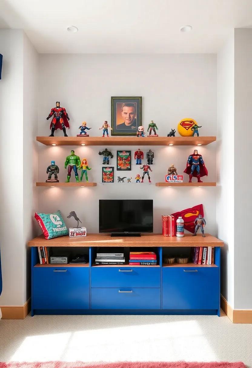 Custom Shelving ⁢Units​ For⁢ Showcasing Action Figures And Memorabilia