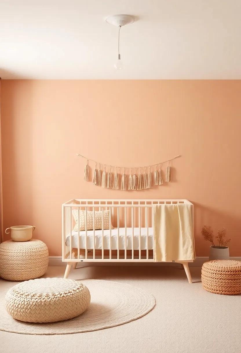 Creating a calm Atmosphere in ⁤a Terracotta ⁣and Beige Nursery