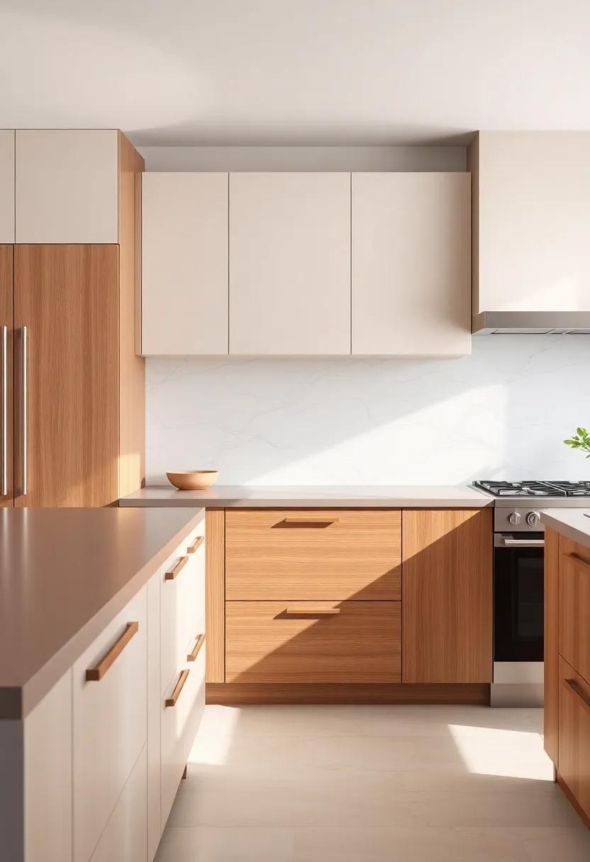 Textures and Finishes: elevating⁣ Your‌ Cabinets Through Material Choices