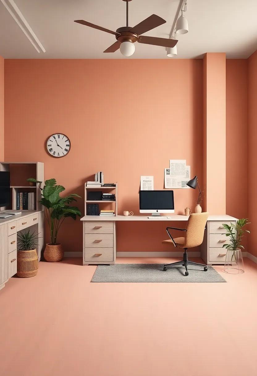 Color Palette of Nostalgia: Choosing Vintage Hues for a Modern⁢ workspace