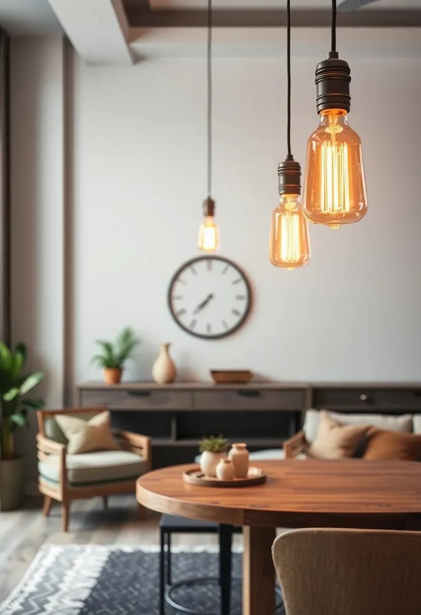 Diverse Applications: Edison Bulbs in Living Rooms and Kitchens