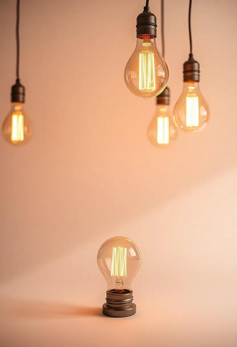 Layered Lighting: Creating Depth with Vintage Edison Bulbs