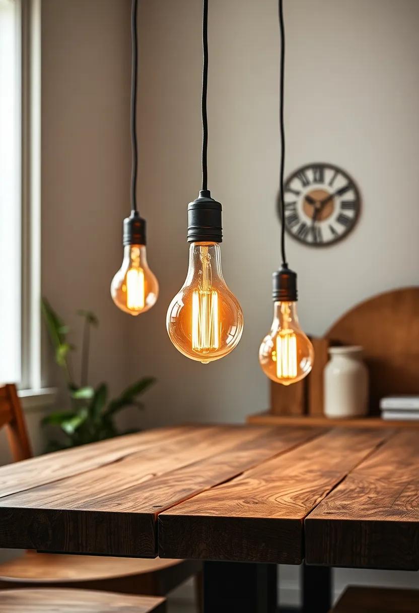 Rustic ‌charm:​ Integrating⁤ Edison ⁢Bulbs⁤ into Farmhouse Aesthetics