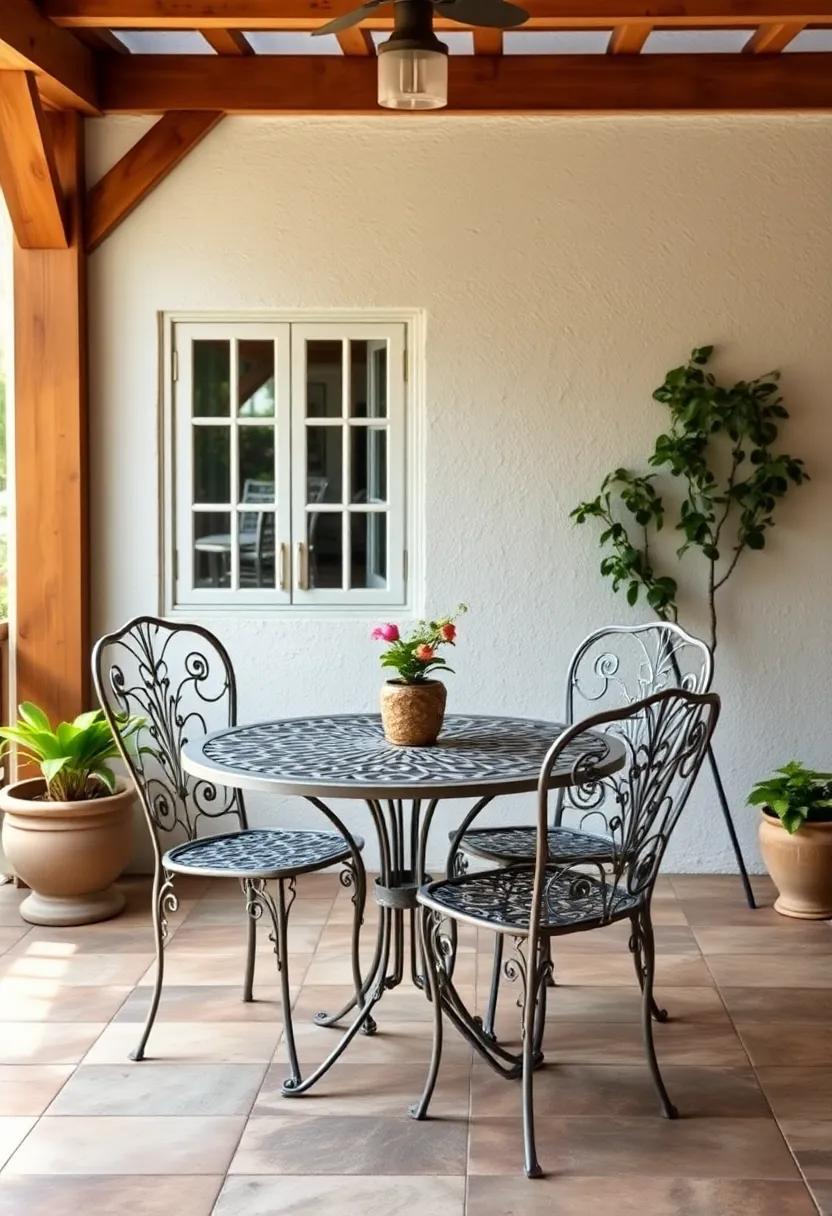 Rustic⁤ Beauty:‌ Transforming Your garden with Wrought Iron Chairs