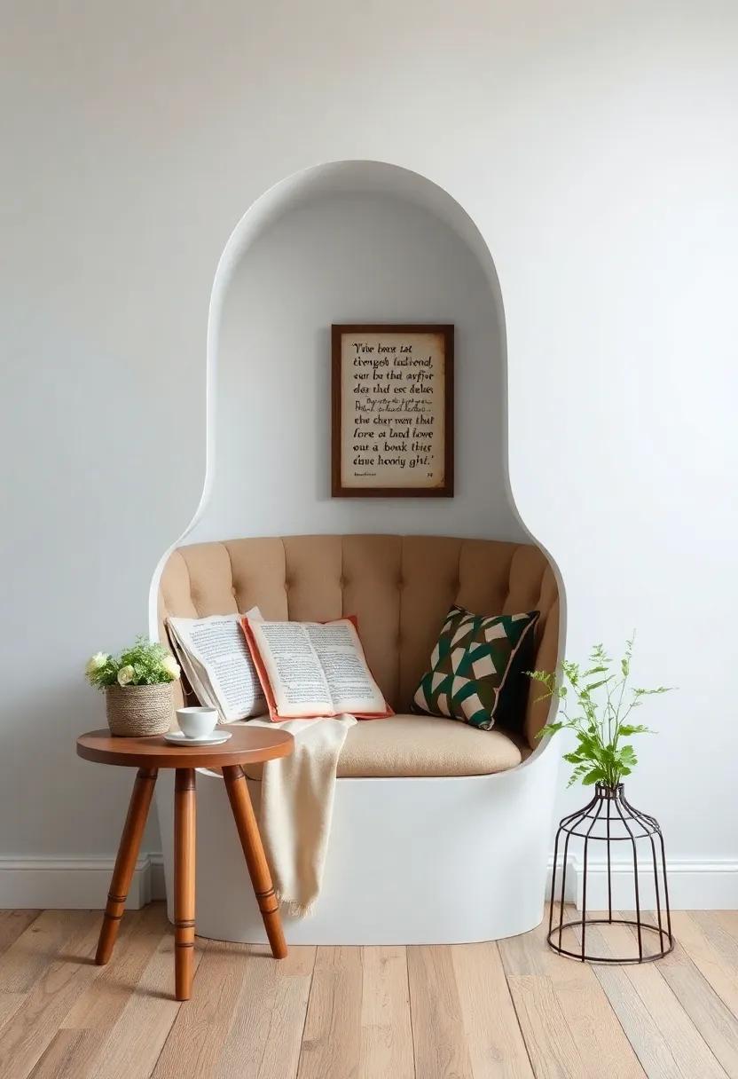 Crafting a Cozy Reading Nook with Vintage Literary Quotes