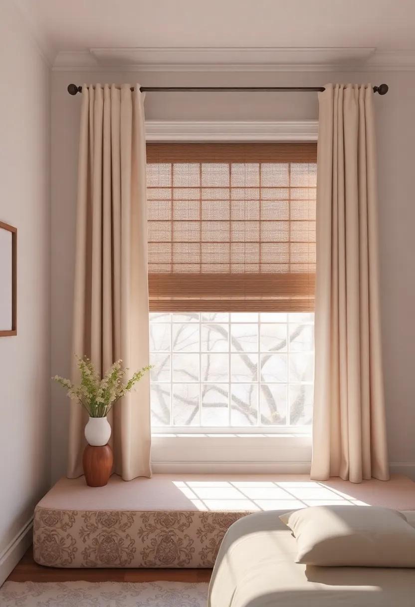 Classic Window ​Treatments: Framing Views with Vintage-Inspired Curtains and Blinds