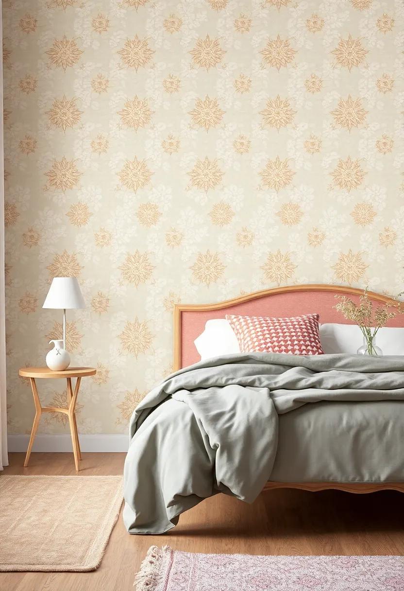 Whimsical Wallpaper:‌ Infusing Character with Retro Patterns and Textures