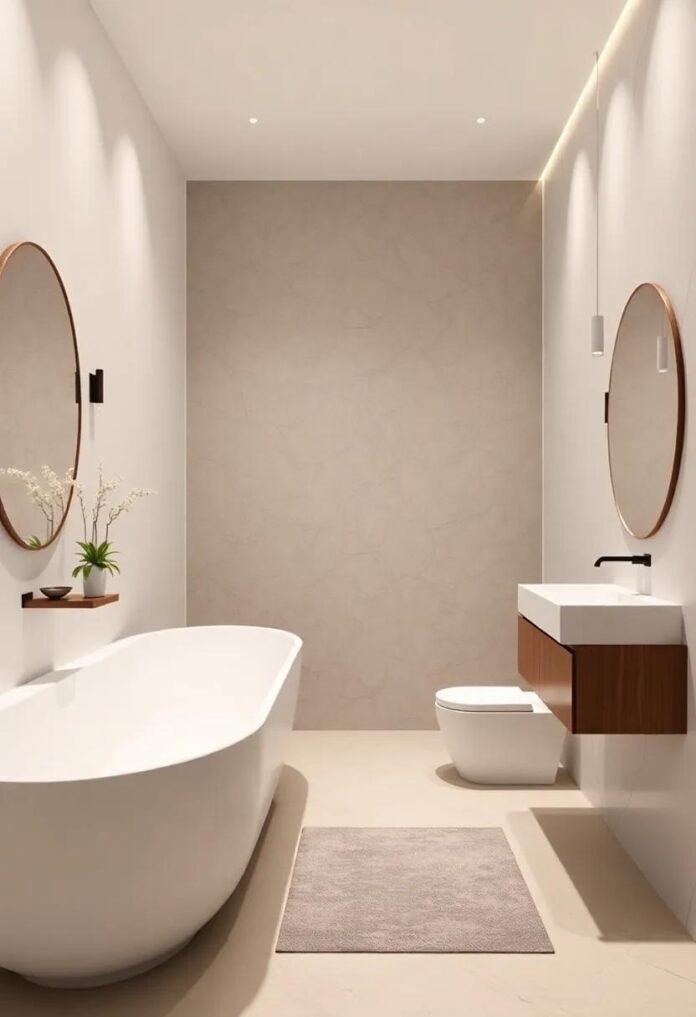 Achieving Serenity: Embracing Elegant Contemporary Design in Modern Bathroom Spaces