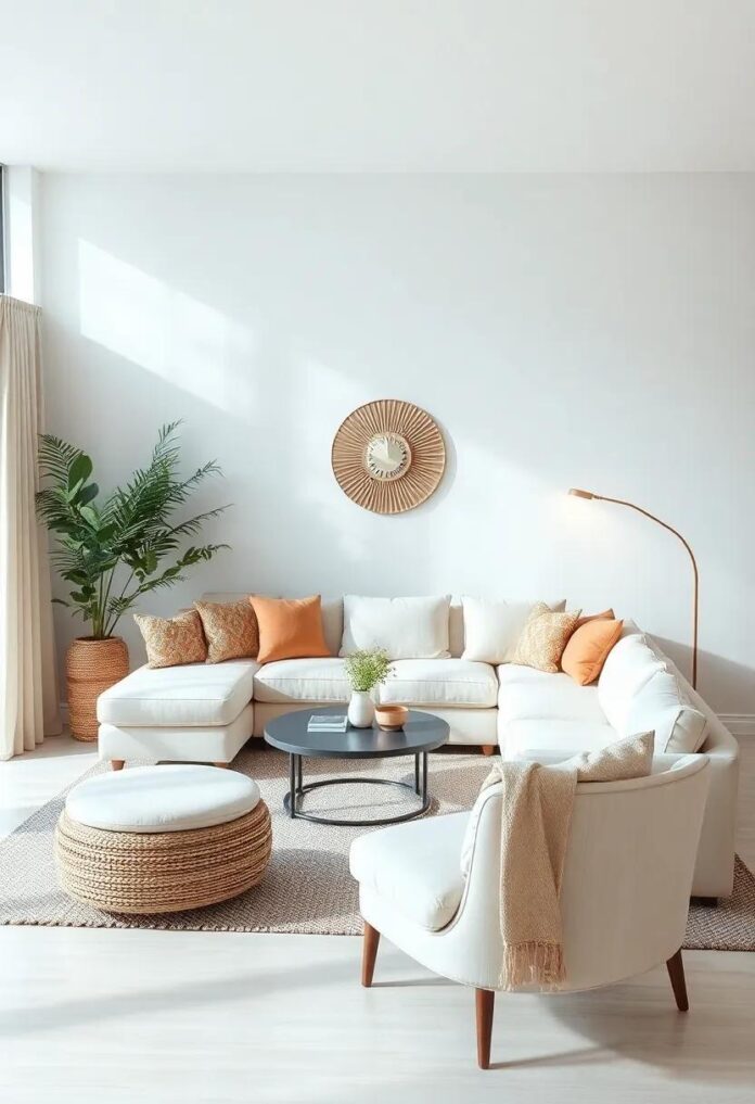 Embracing Tranquility: Designing a Bohemian Neutral Living Room for Serene Spaces