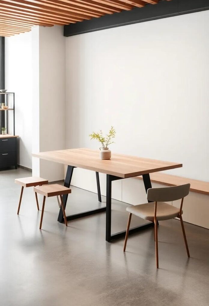 Versatile Spaces: Innovative Dining and Work Table Designs for Modern Living