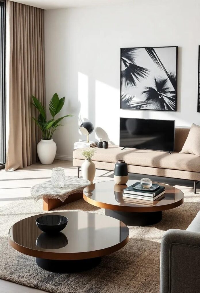 29 Striking Designer Coffee Tables to Elevate Your Living Room Aesthetic