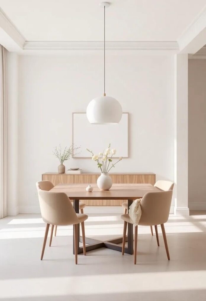 29 Elegant Neutral Dining Room Color Schemes for Timeless Sophistication