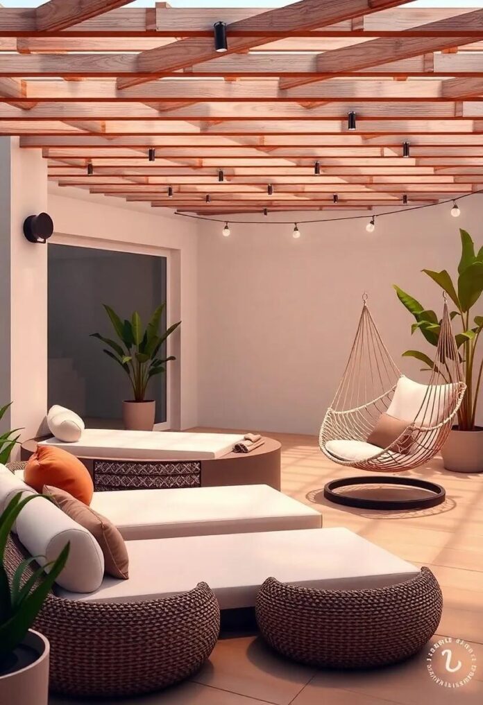 27 Cozy Patio Lounges Featuring Hammock Chairs for Ultimate Relaxation