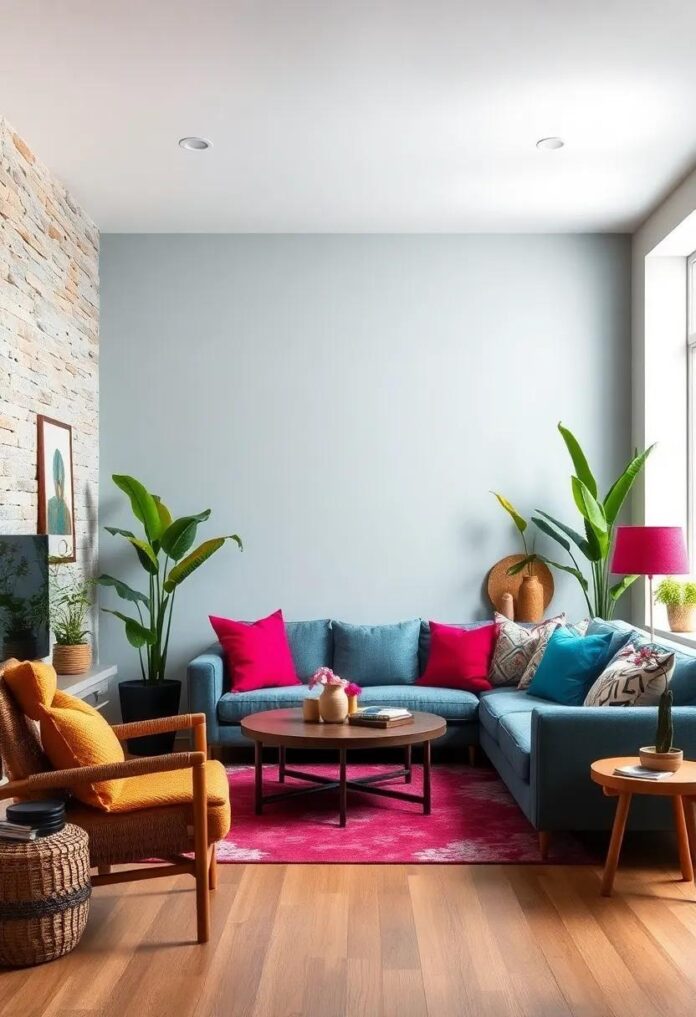 Vibrant Vibes: Transform Your Space with Eclectic Home Decor and Colorful Accents
