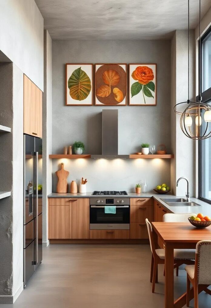 29 Inspiring Modern Kitchen Wall Art Ideas to Transform Your Culinary Space
