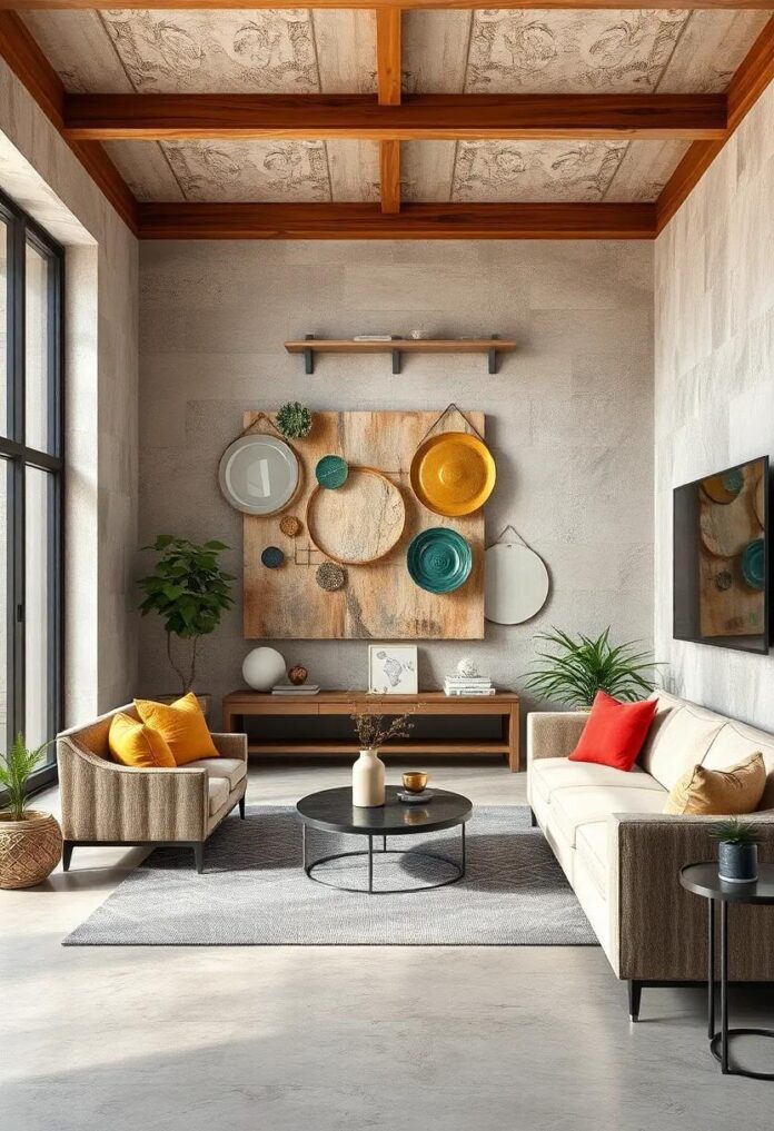 Transforming Spaces: The Beauty of Sustainable Wall Art Crafted from Recycled Materials