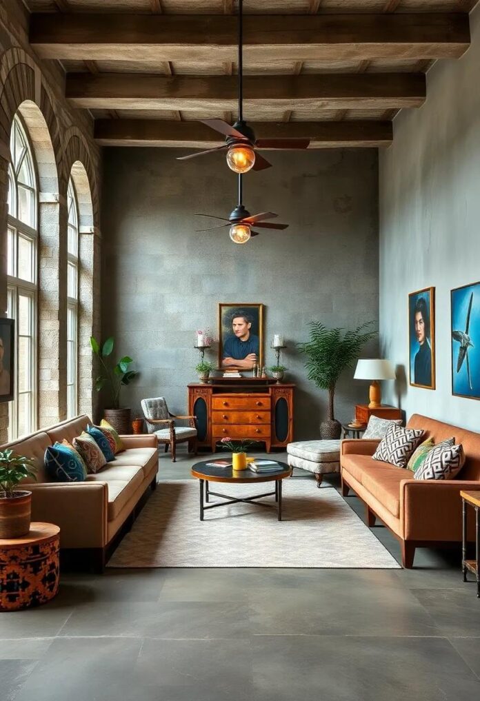 Embracing Eclecticism: Crafting Distinctive Spaces with Vintage Furniture Finds