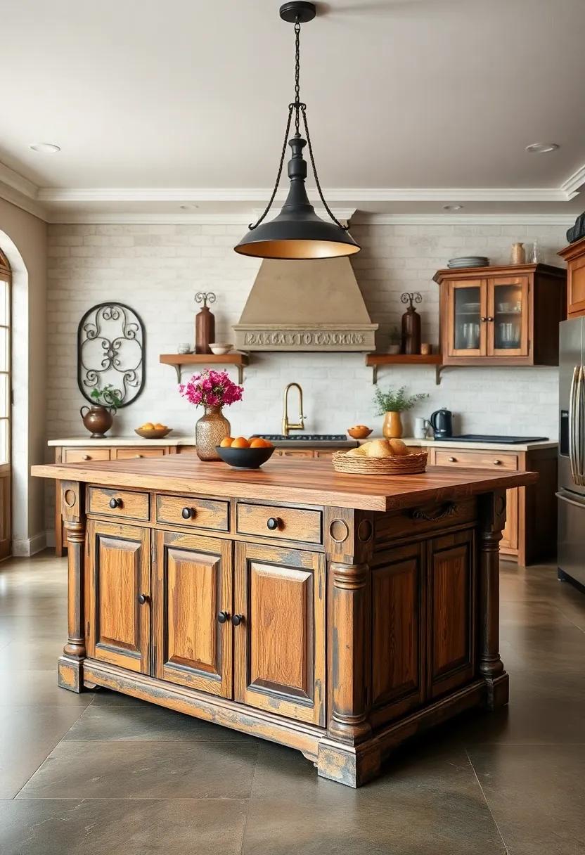 Practical Drop Leaf: This⁣ versatile island features a ⁣drop-leaf design, allowing⁣ customization for various spaces and purposes while maintaining vintage ⁤appeal