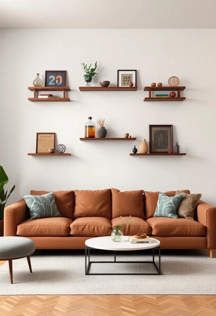 Cultural Showpieces:⁢ Celebrate⁢ your travels ⁣with wall-mounted shelves⁤ that display cultural ⁤artifacts ⁢and souvenirs, telling a⁤ personal ​story and adding ⁤global⁤ flair
