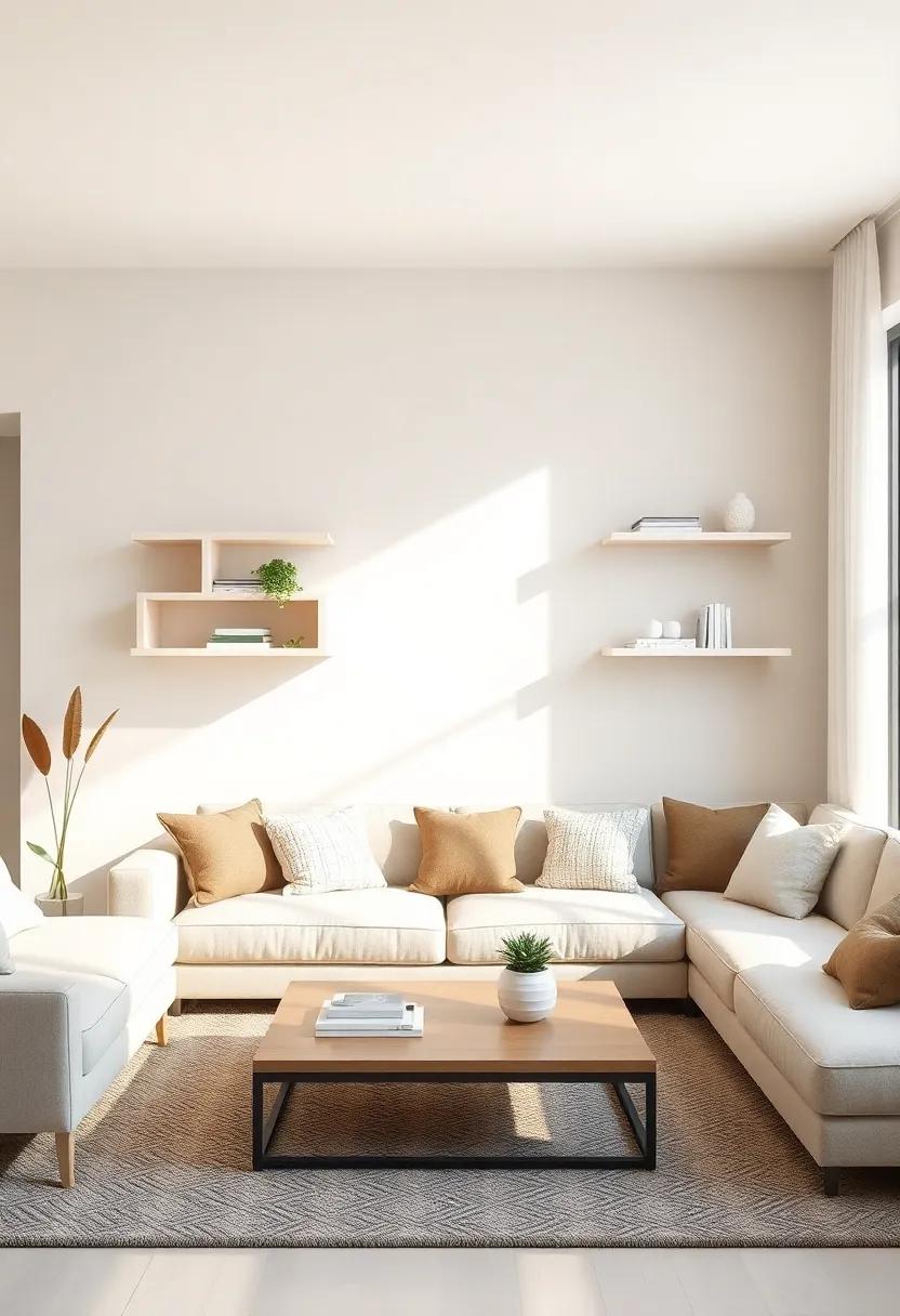 bright Open Spaces: Consider‌ light-colored, wall-mounted‌ shelves in a sunlit room that⁤ enhance the sense ‌of openness and create an airy ambiance