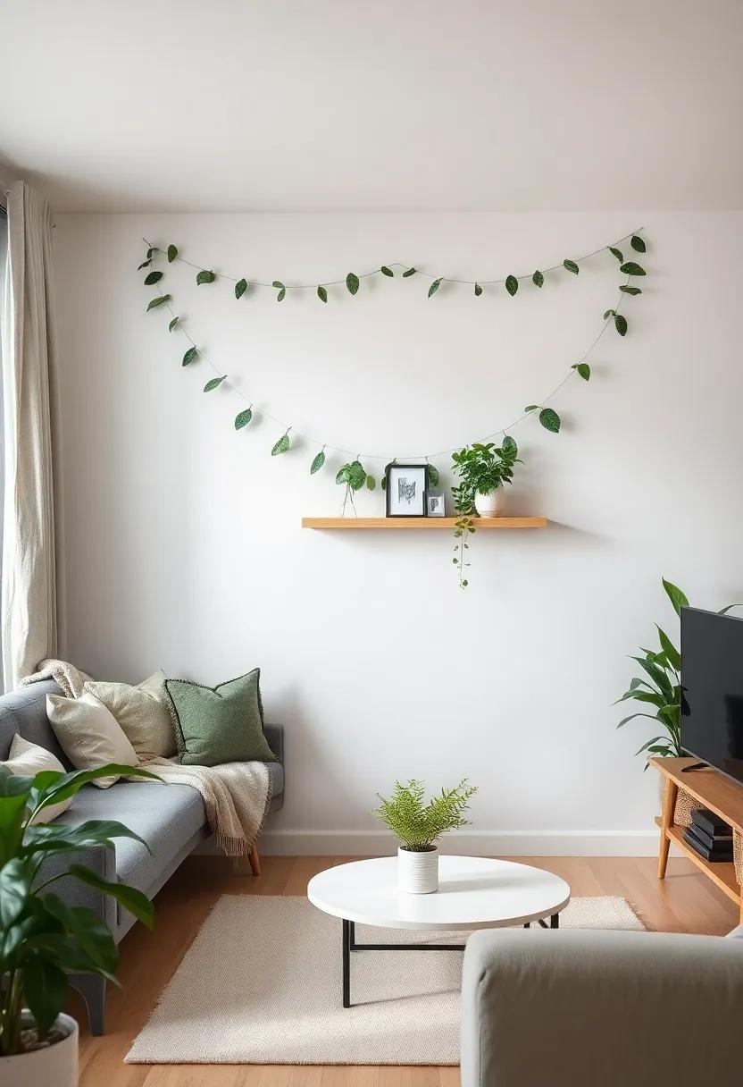 Leafy Garland: Drape a leafy handmade garland⁢ or bunting across⁣ a wall or‌ shelf to add a playful touch that celebrates greenery