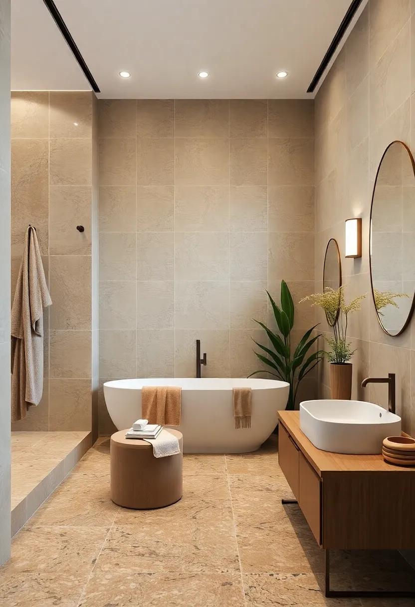 Earthy Terrazzo: ‌Choose terrazzo‍ tiles⁤ for a beautiful blend of colors and ⁤textures that bring ‌a ⁤touch of sophistication while remaining‍ easy‌ to⁢ maintain