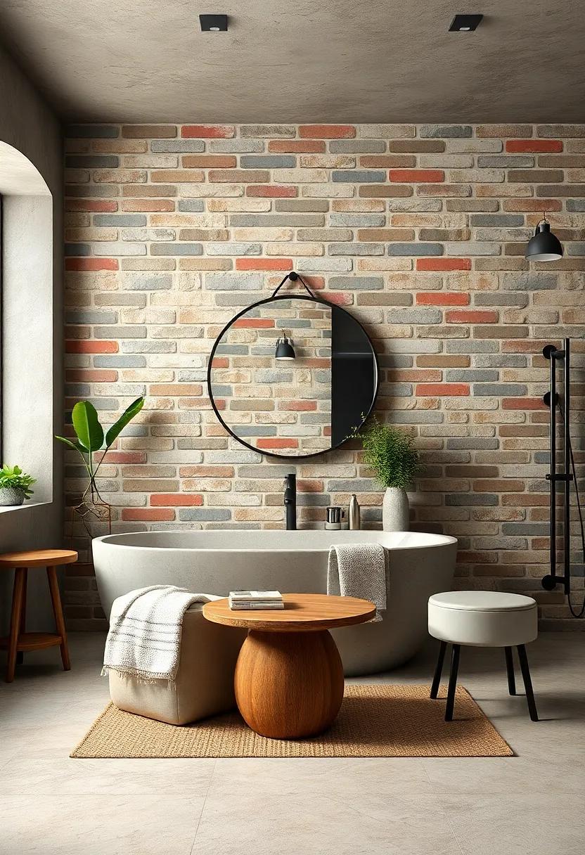 Rustic Retreat: Combine rustic bricks ⁤with​ natural⁣ elements for a cozy retreat feel, bringing warmth much​ needed in modern spaces