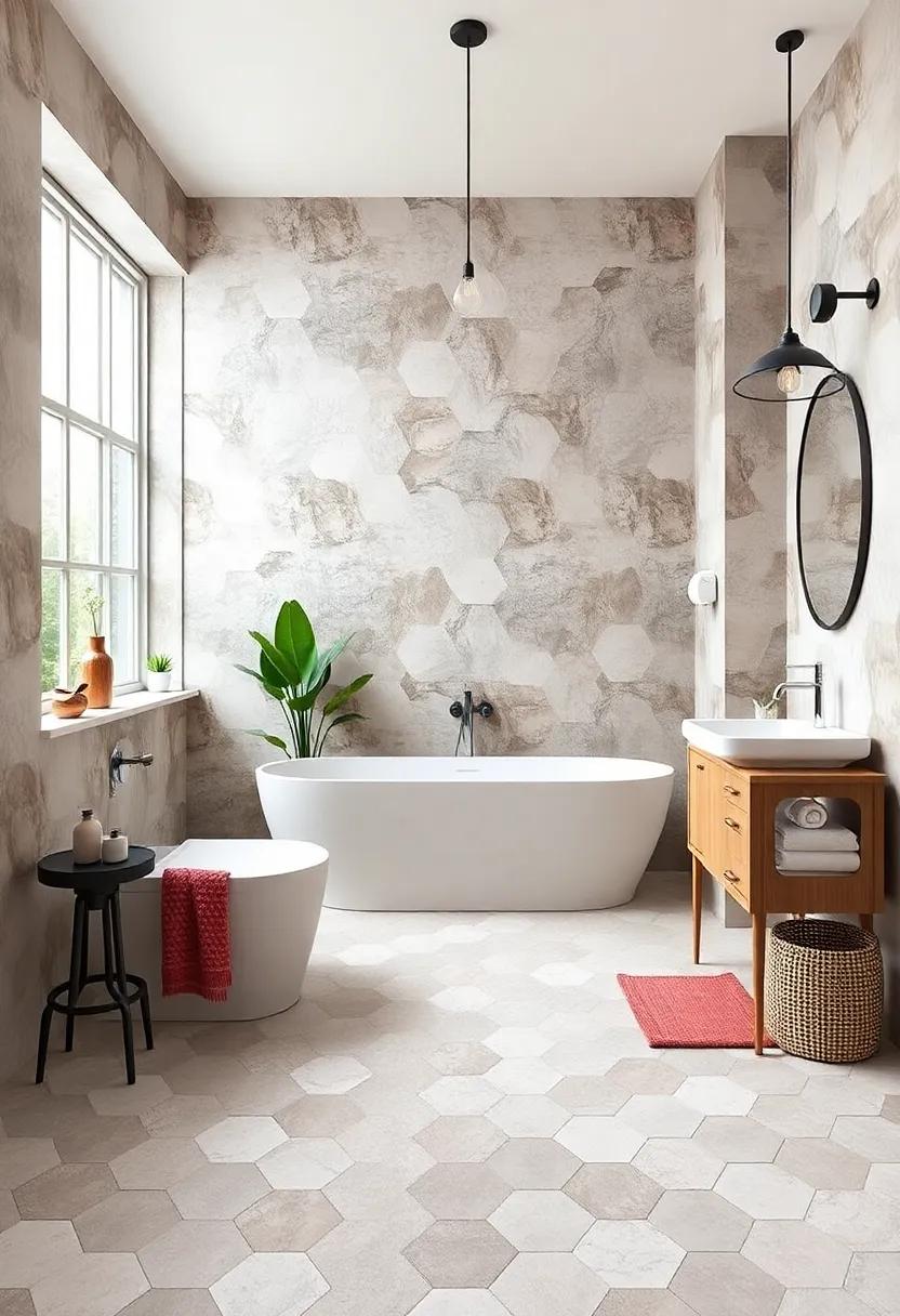 Vintage Hexagons:⁢ Capture ‍the charm of yesteryear with vintage hexagon ‍tiles that evoke a⁢ sense of nostalgia ⁢while​ providing a unique floor design