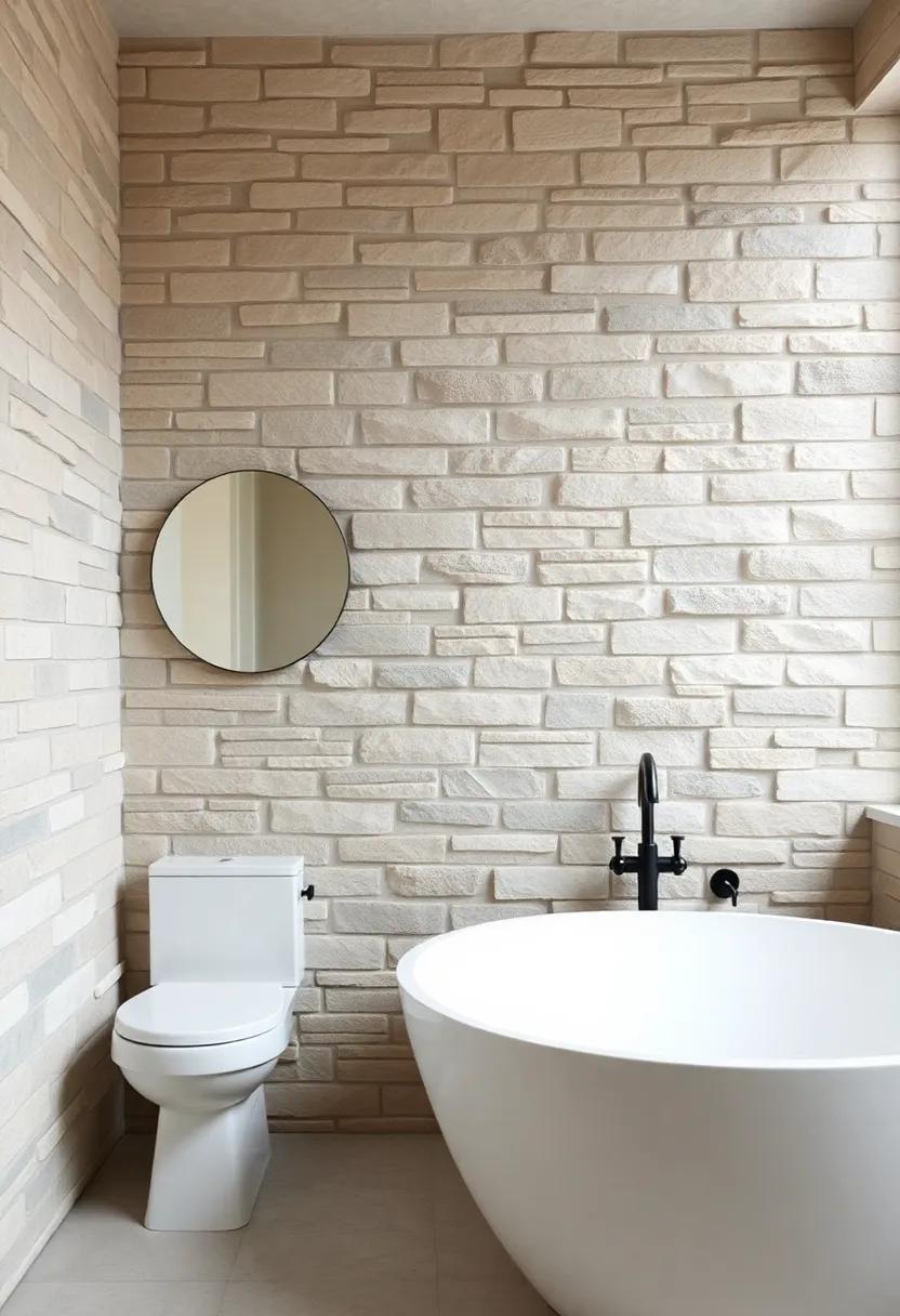 stone Wall Features: Explore ‌the beauty of a natural stone feature ⁢wall ‌that adds depth and an earthy vibe, perfect for a cozy retreat