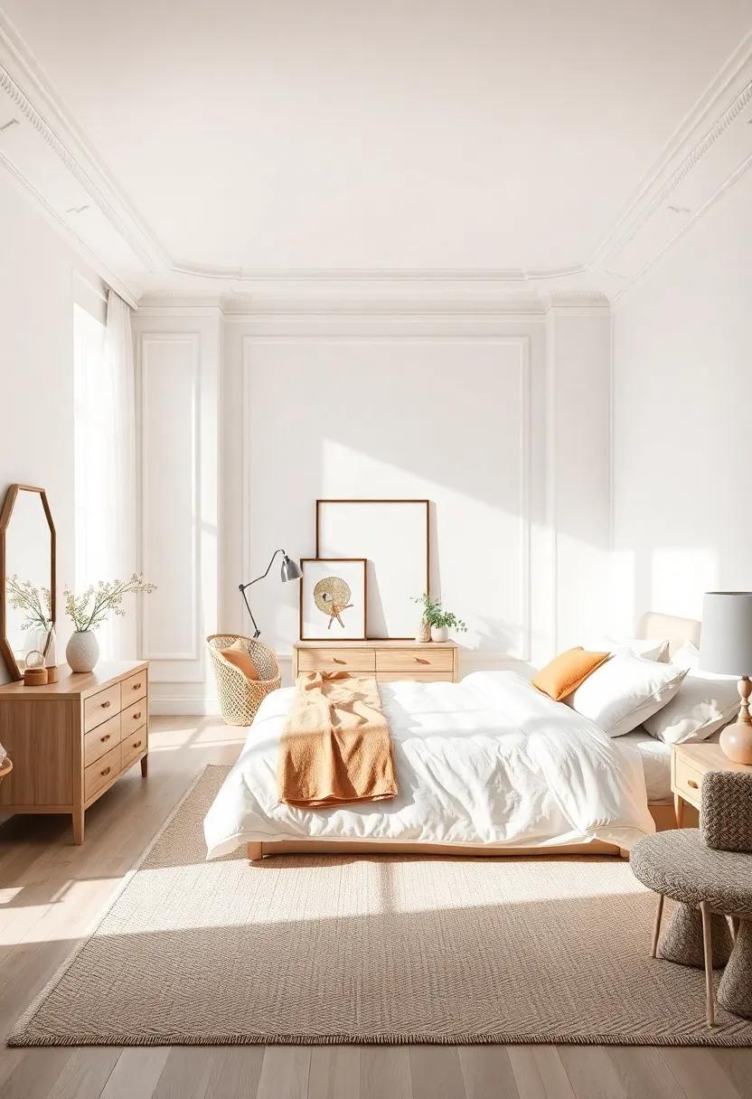 Mood Enhancement: Emotional Impact of a Light-Filled White Bedroom
