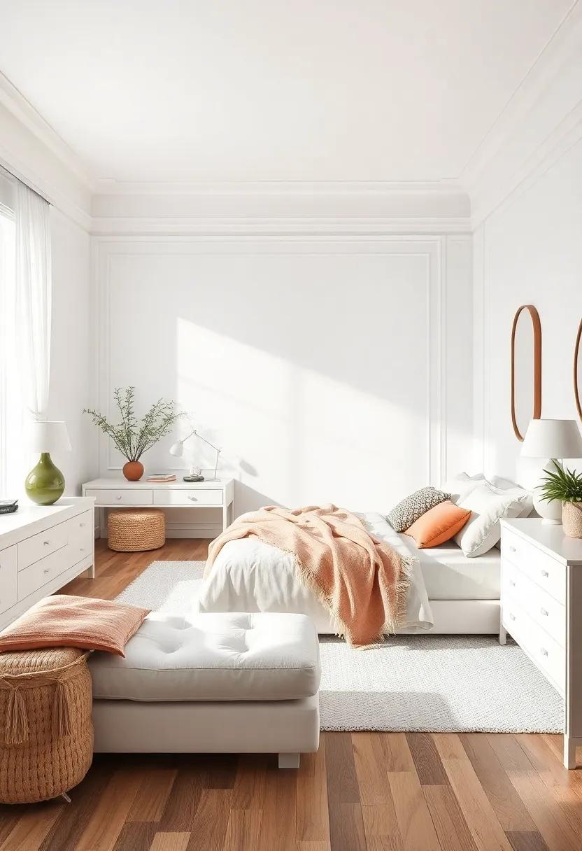 Space Enhancements: Optical Illusions Created ​by White⁤ Furniture