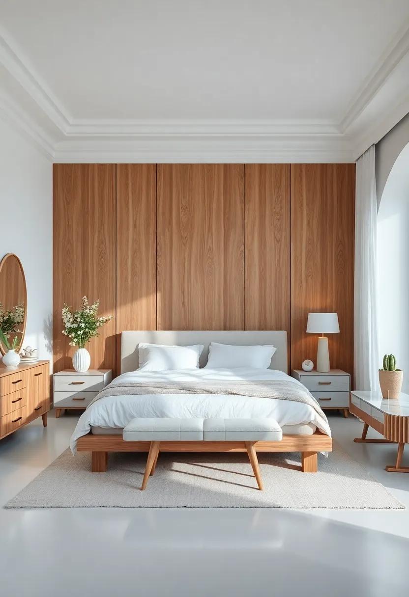 Visual Harmony: ⁢Creating Stunning Symmetry with White Furnishings
