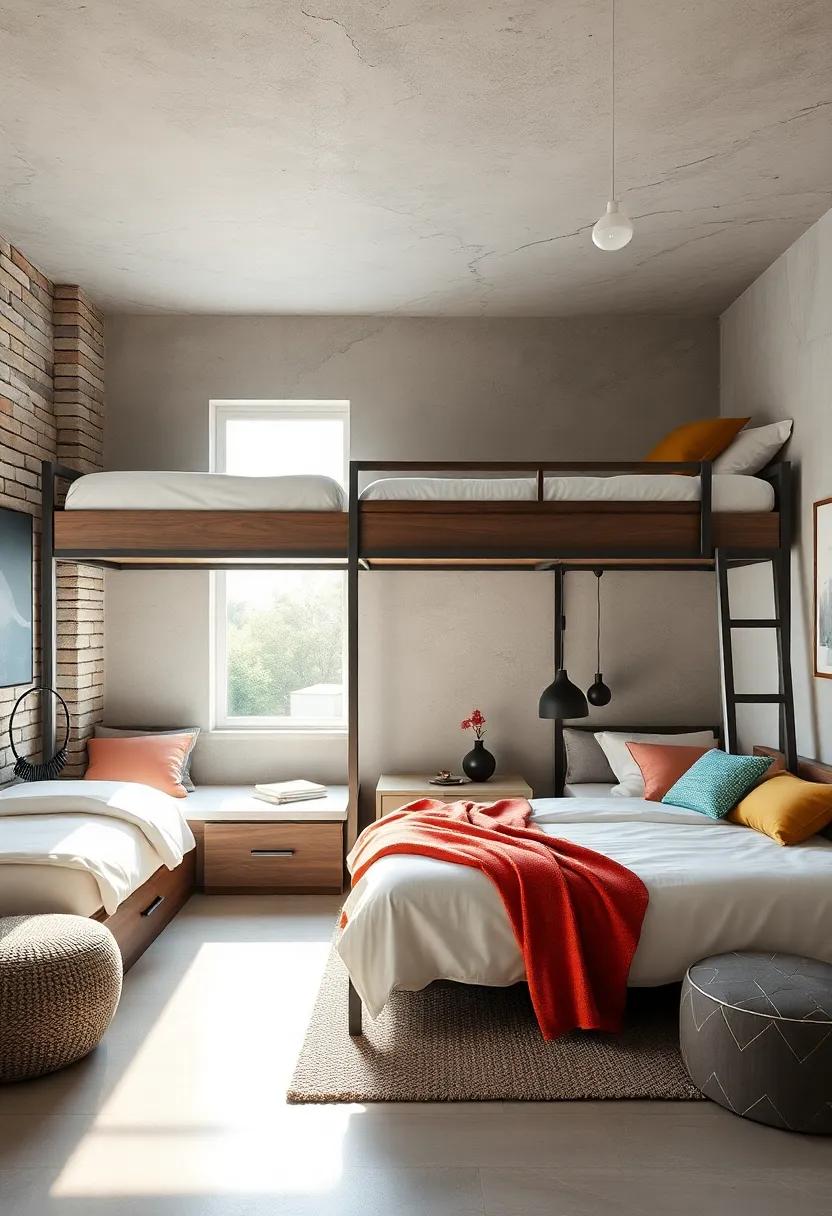 Bunk Bed Bonanza: ⁣Stack beds vertically to ‌create more floor space for ⁤play​ and⁣ relaxation