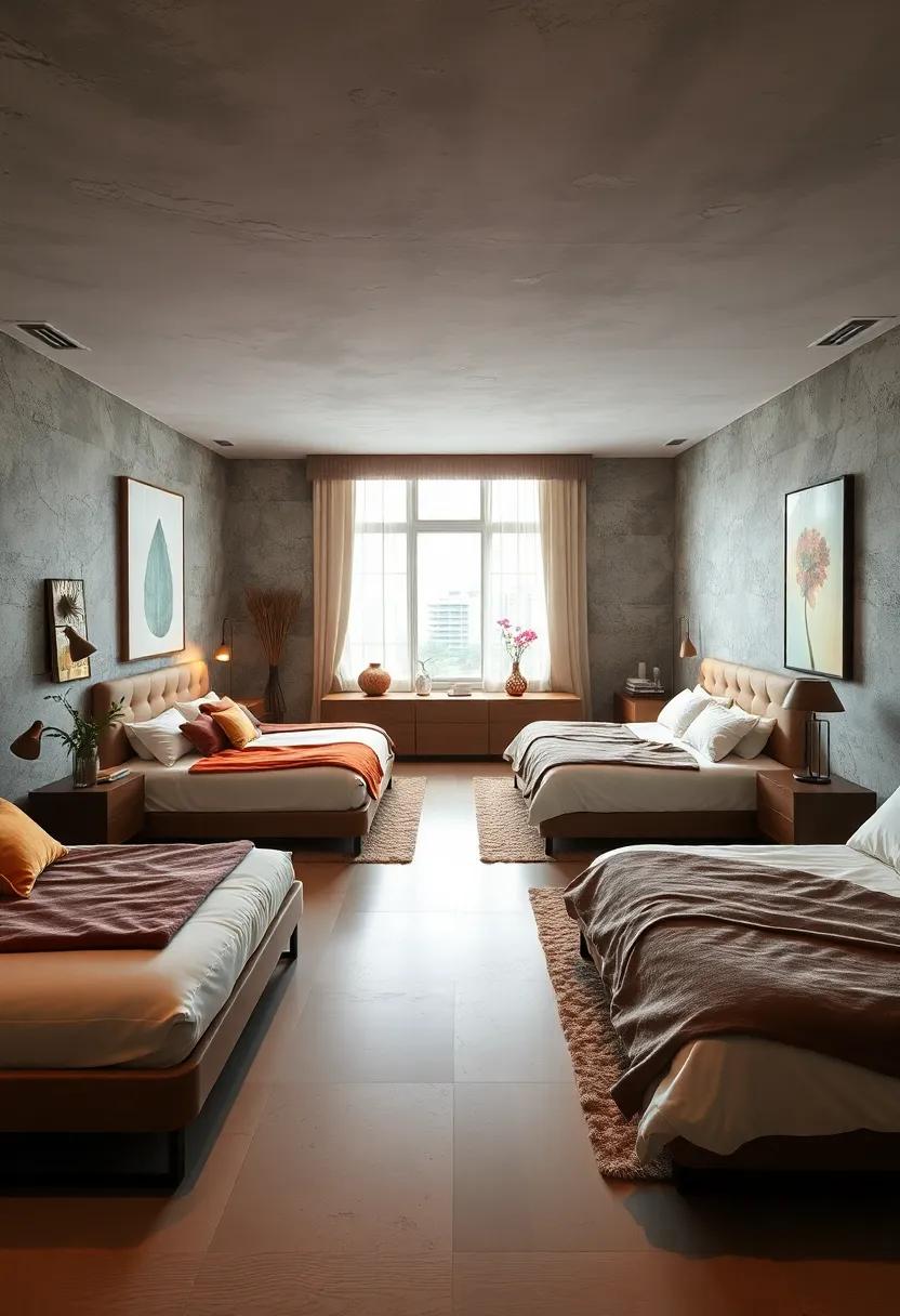 Create⁢ a Sleep Zone: Designate specific ⁣areas​ for each bed with personal touches to ⁣foster individual‍ identities