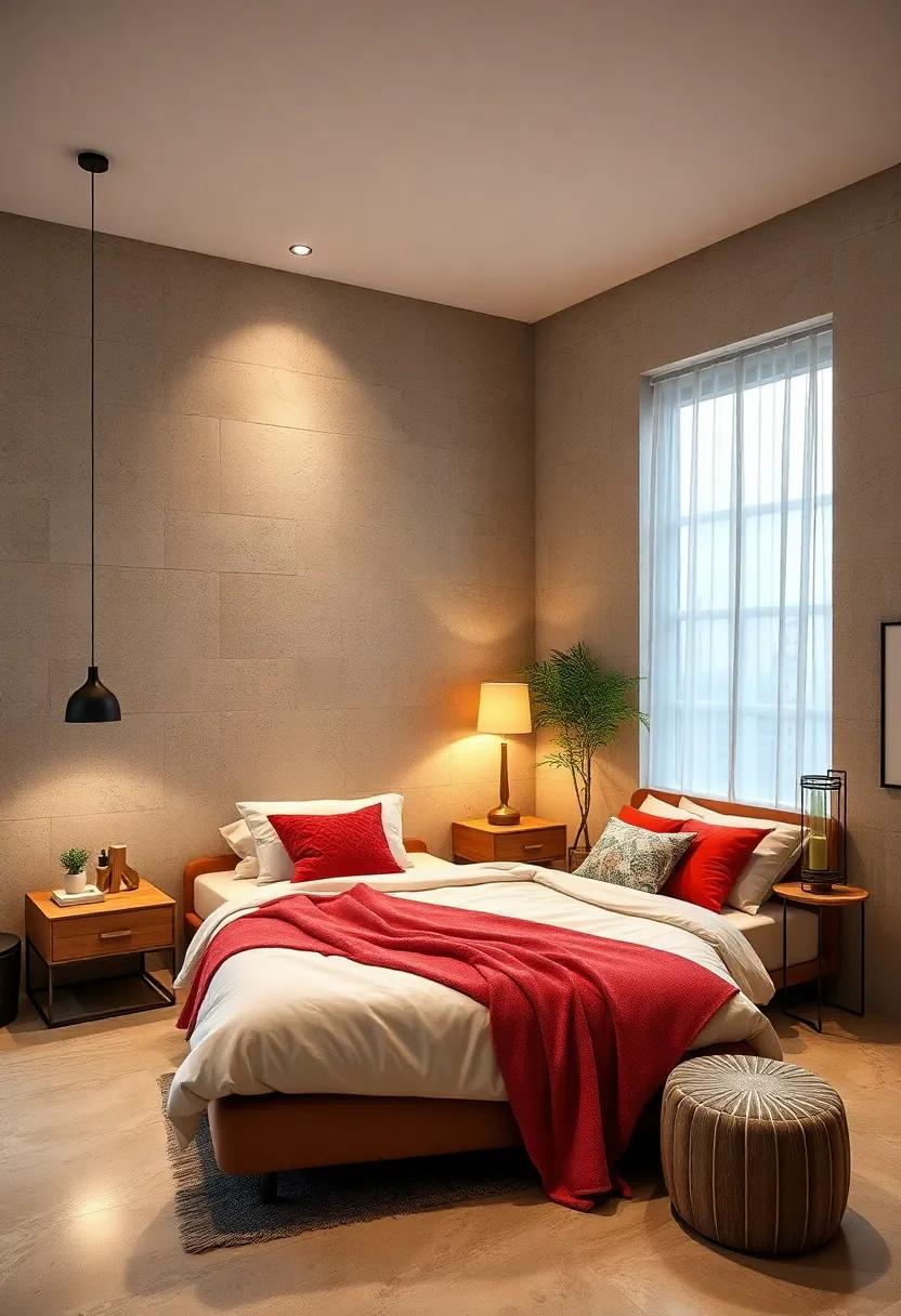 L-Shaped Layout: Arrange two beds in an L-shape ⁣for ​a cozy, intimate feel that maximizes⁢ corner space