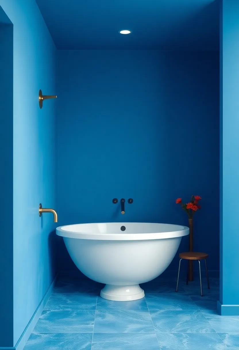 Artistic Flair: Infuse creativity ​with hand-painted blue murals or ​artistic wallpapers that provide a ⁢personalized touch