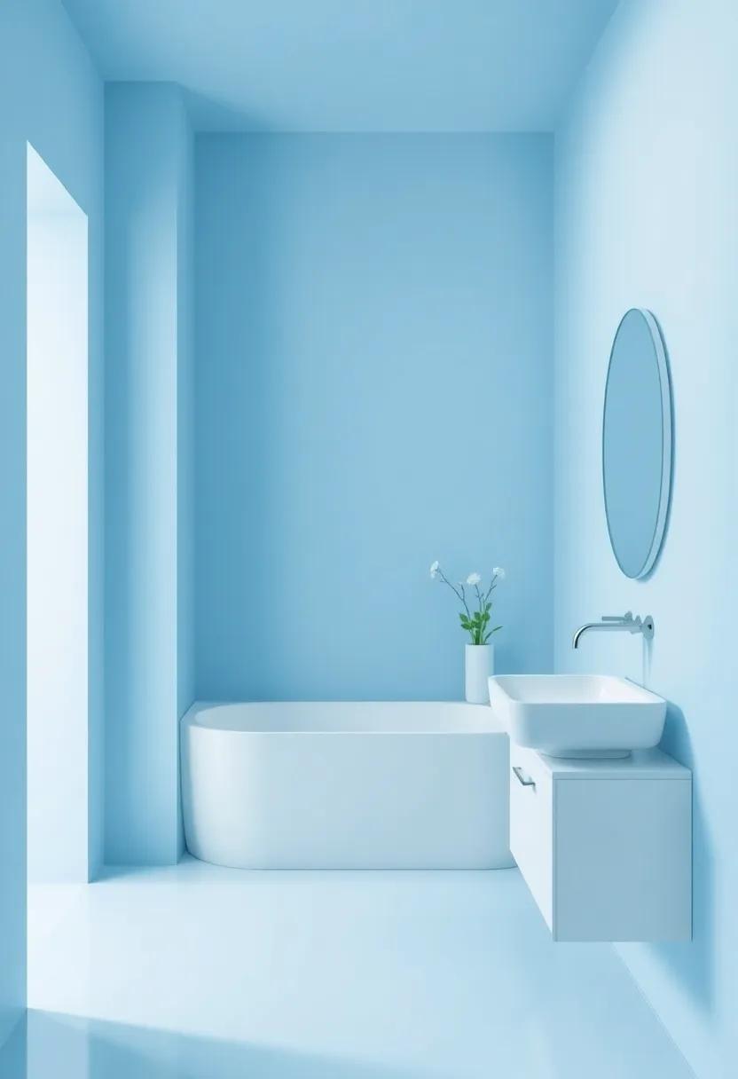 Fresh and Clean: Use‌ light‌ blue shades in a contemporary style ⁤for a fresh, ​clean aesthetic, perfect for those seeking simplicity
