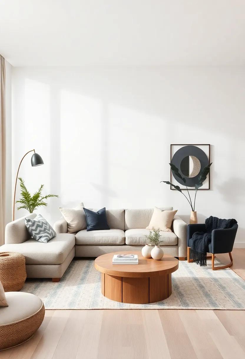 Playing with Scale and Proportions for a Dynamic Yet Peaceful Layout