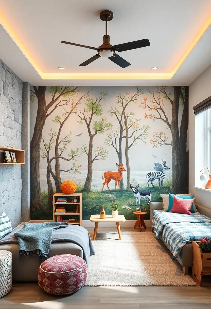 Magical⁣ Woodland Creatures: Illustrate a world where ​fairies, ‍elves, and talking‌ animals come to life, promoting a love for nature and storytelling