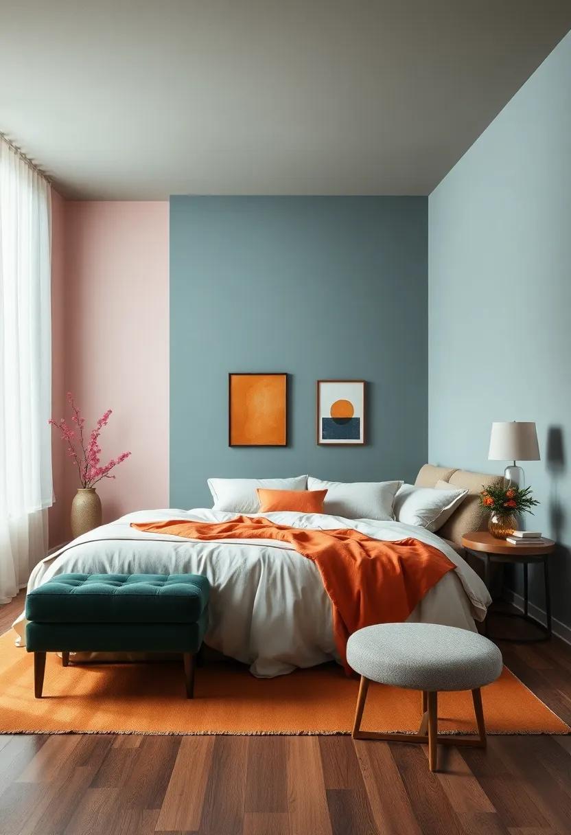 Art of⁣ Accents: Incorporating ‌Color Pops⁢ for⁢ Mindful Spaces