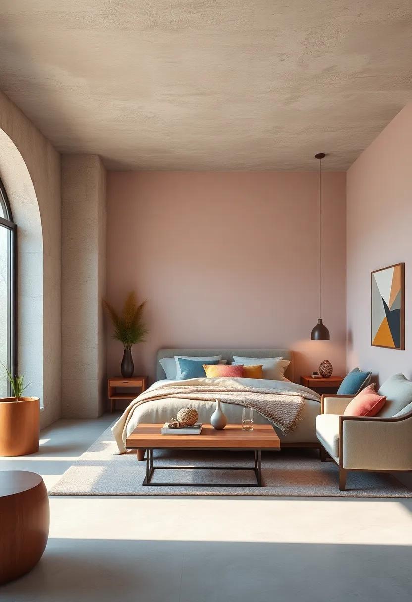 Color Transitions: Flowing from Bedroom to Relaxation Areas with Style