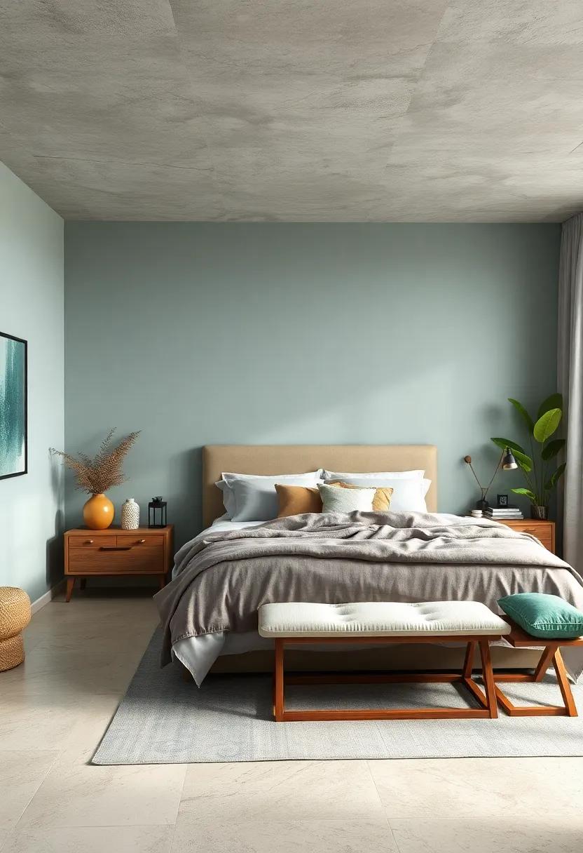 Soft Blues and Greens: Embracing Nature Indoors‌ for a​ Relaxing Bedroom