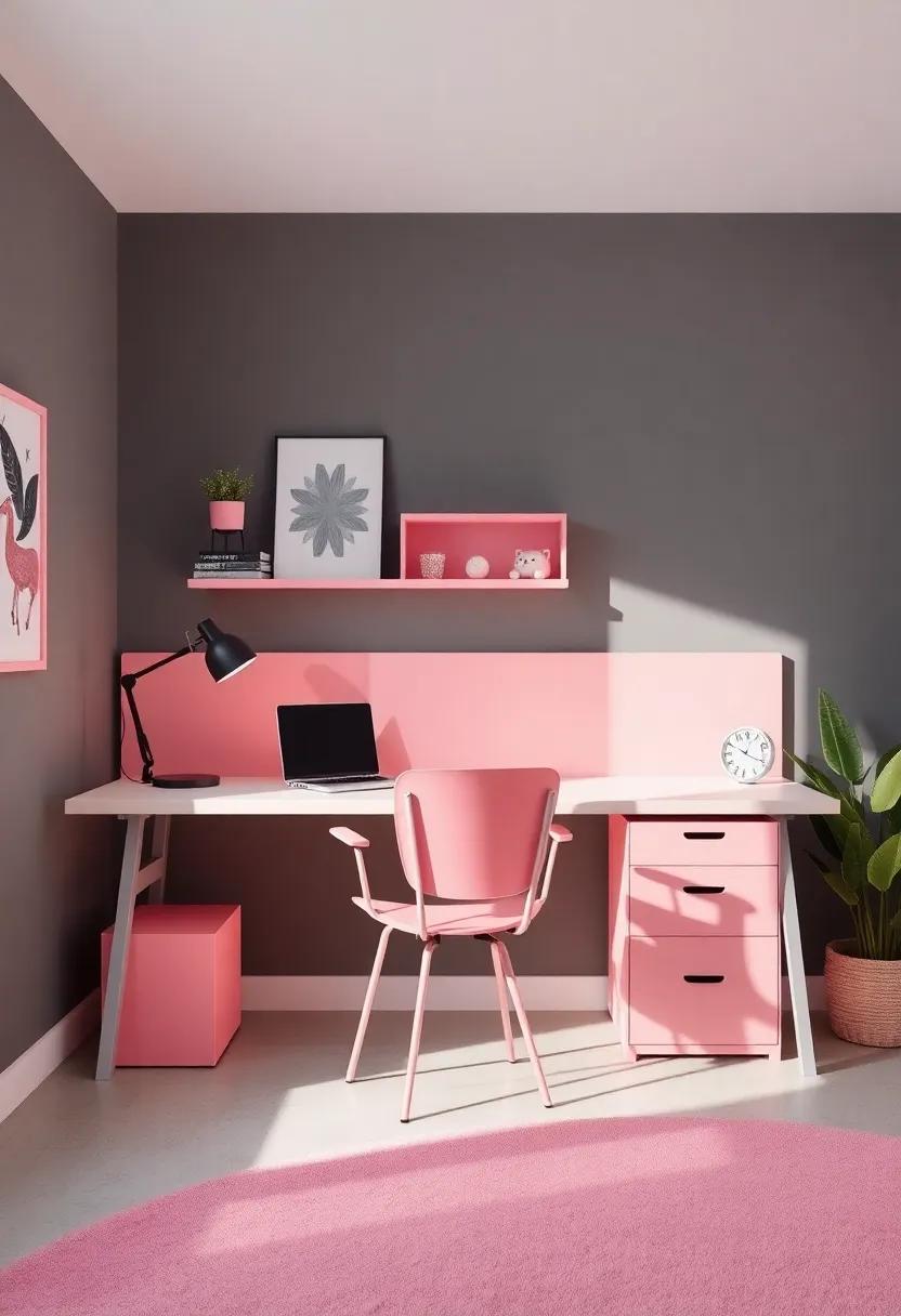 Inspiring Desk Design Ideas ‍That boost Creativity in‍ a Modern teen Room