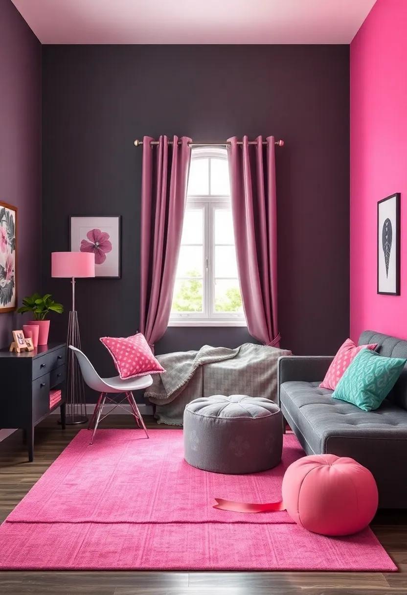 Bright Accents and Accessories That Pop Against darker Tones for a Dynamic ⁤Look
