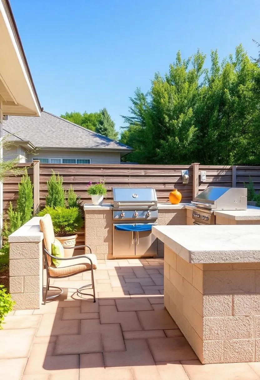 Choose the Perfect⁢ Location: Find ⁤a sunny⁣ spot in your backyard that’s both functional and inviting for your outdoor​ kitchen