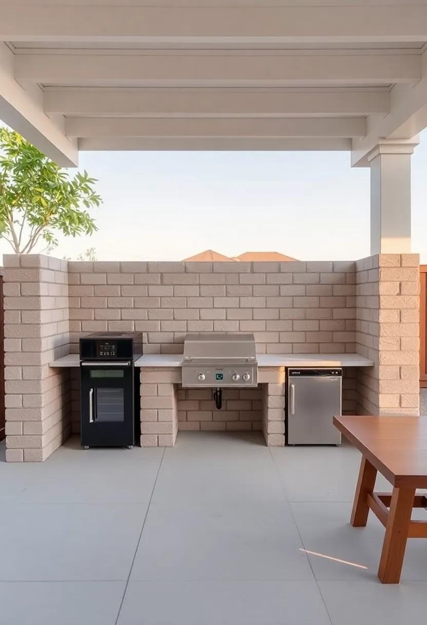 Plan⁤ for Power Outlets:​ Ensure your outdoor kitchen includes weatherproof outlets ​for appliances and electronic devices